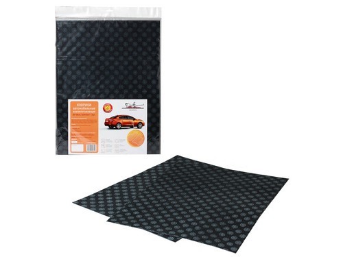 Коврики автомобильные влаговпитывающие 50*38см-2шт.+25*38см-2шт ACM-LA-02 ACM-LA-02 AIRLINE