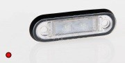 фонарь габаритный! красного цвета, LED с проводом 0.5м\ FT015CLED FRISTOM