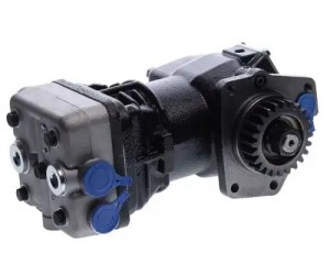 Компрессор КАМАЗ (1 цилиндровый) жид. охлаж. 380л/мин. Н/О (с 2011г.) MEGAPOWER 35027021 MEGA POWER