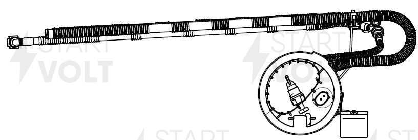 Модуль топливозаборника для а/м BMW 1 E81 (06-)/3 E90 (05-)/X1 E84 (09-) 2.5i/3. SFM 1313 START VOLT