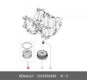 NISSAN QASHQAI (J11) (2014>) 1.0-1.2i 152095084R RENAULT