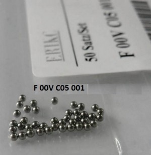 Шарик клапана F 00V C05 001 BOSCH