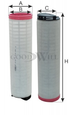Фильтр воздушный (дополнительный) AG 1054/1 GOODWILL