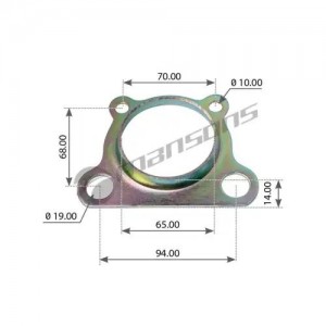 SAF,TRAILOR крышка торм.вала WA127 MANSONS