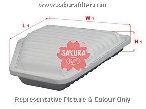 Фильтр воздушный  TOYOTA ESTIMA 3,5 2006 -   TOYOTA VANGUARD 3,5 2005 -  A3306 A3306 SAKURA