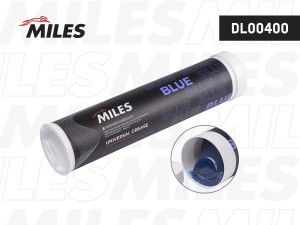 Смазка высокотемпературная литиевая 400 г (класс консистенции NLGI 2) картридж D DL00400 MILES