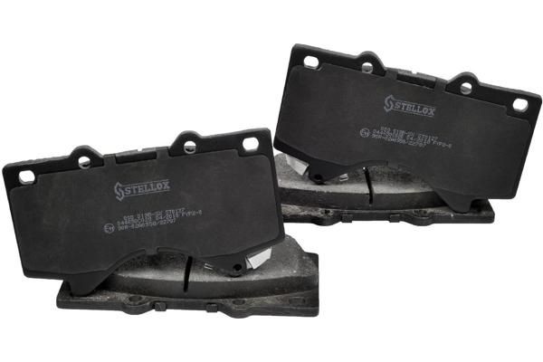 колодки дисковые передние! с антискрип. пл.\ Toyota Land Cruiser 4.7 V8/4.5D V8  000-019B-SX STELLOX