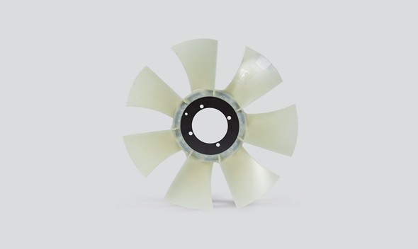 Вентилятор под гидромуфту пластик 7 лопастей 3162-00-1308010-00 316200130801000 UAZ UAZ