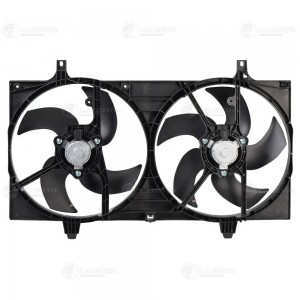 Э,вентилятор охл. для а,м Nissan Almera N16 00-,Primera P12 02- 2 вент. с кожух. LFK 1416 LUZAR