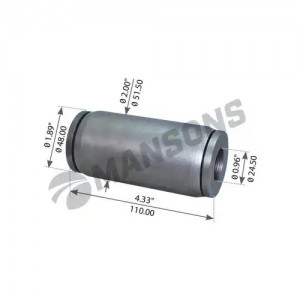 Втулка VOLVO рессоры задней MANSONS 900.802 MANSONS