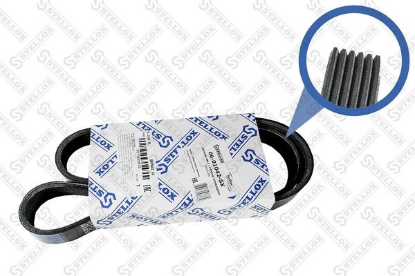 ремень поликлиновой! 6PK1042EE\ Ford Focus 1.6 16V 98-04 06-01042-SX STELLOX
