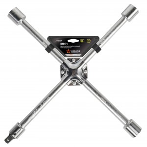 Ключ баллонный крестовой (17, 19, 21 1/2") "AIRLINE" PRO (усиленный) ATAB004 AIRLINE