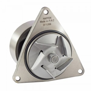 Насос водяной КАМАЗ Камминз ISLe, 6CT (крыльчатка 97 мм) (3415366) (Haffen) 0256 HAFFEN