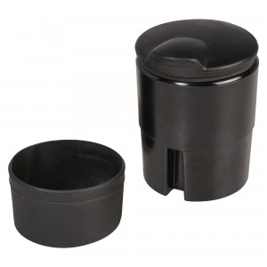 Пепельница автомобильная в штатное место черная "Элит" AIRLINE AAT-03 AIRLINE