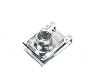 Скоба автомобильная (вставка) металлическая, резьба 8мм, 25х16.5мм 50шт. JTC JTC-TQ8U JTC TOOLS