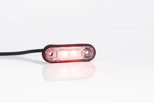 фонарь габаритный! красного цвета, LED с проводом 0.5м\ FT015CLED FRISTOM