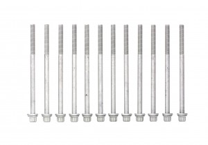 комплект болтов ГБЦ! 12шт.\ Subaru Impreza/Forester/Legacy 1.6-2.0 16V 97> BK4321 BG AUTOMOTIVE