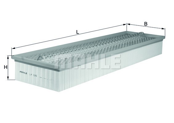 Фильтр воздушный LX335 MAHLE KNECHT