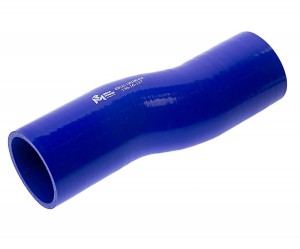 Патрубок МАЗ радиатора нижний (L=245мм,d=70) силикон MEGAPOWER 13016137 MEGA POWER