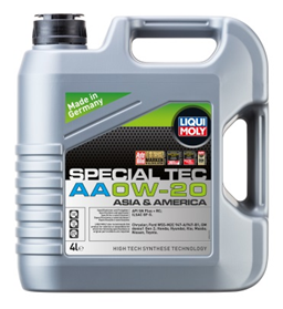 8066 LiquiMoly Синт-ое мот.масло Special Tec AA 0W-20 SP GF-6A (4л) 8066 LIQUI MOLY