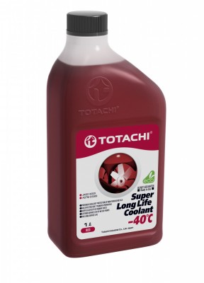 Антифриз TOTACHI SUPER LONG LIFE COOLANT RED -40C 1л 4589904520693 41801 41801 TOTACHI