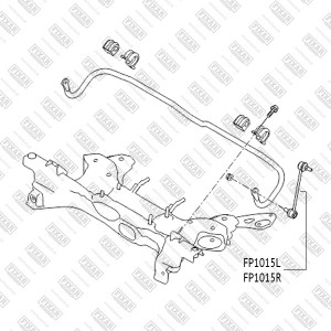 HYUNDAI I20 (2008>)/KIA VENGA (2010>) FP1015R FIXAR
