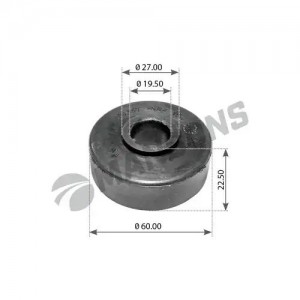 Втулка амортизатора SCANIA P,G,R,T series кабины (20x59x19) MANSONS 100550 MANSONS