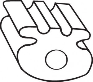 Крепление глушителя OPEL Kadett E (84-91),Vectra A (89-95) BOSAL 255-795 BOSAL