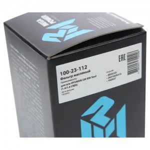 Фильтр масляный HYUNDAI i30 KIA Soul (1.4/1.6 CRDI) MEGAPOWER 100-23-112 MEGA POWER