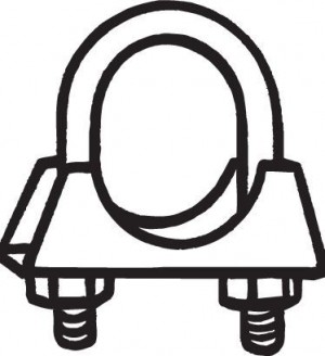 Хомут глушителя OPEL Kadett (86-91) BOSAL 250-854 BOSAL