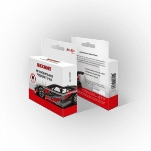 антенна автомобильная! внутрисалонная (радио), пассивная (модель RX-501)\ 340501 REXANT