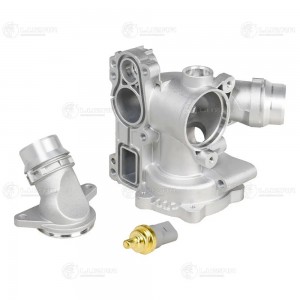 Корпус термостата для VOLKSWAGEN Passat B6 05-/Skoda Octavia A5 04- 1.8T/2.0T ал LT1869 LUZAR