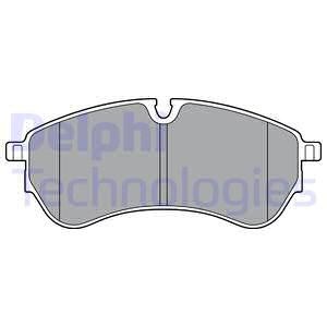 LP3410 колодки дисковые передние!\ VW Crafter, Man TGE 2.0TDI 16> LP3410 DELPHI