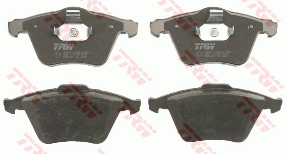Колодки передние VOLVO S40 II, SAAB 9-3 GDB1607 GDB1607 TRW