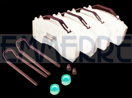 колодки тормозные дисковые комплект 29279 MAN 960793 EMMERRE