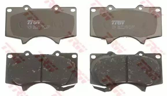 Колодки передние TOYOTA LAND CRUISER 120, PRADO 150, MITSUBISHI PAJERO IV GDB336 GDB3364 TRW
