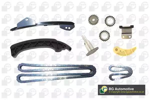 ремкомплект ГРМ! цепной\ Nissan Pixo 09>, Opel Agila 08-14 TC9510FK BG AUTOMOTIVE