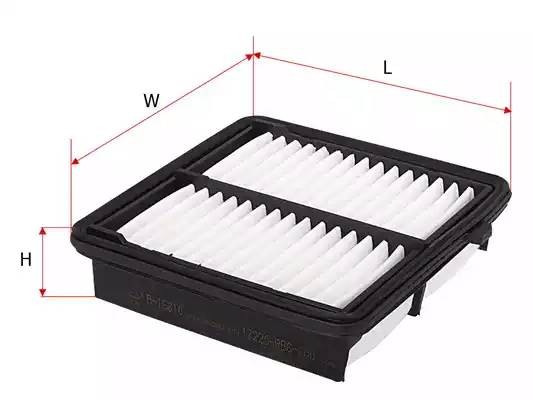 Фильтр воздушный HONDA Jazz (07-) SAKURA A16810 SAKURA