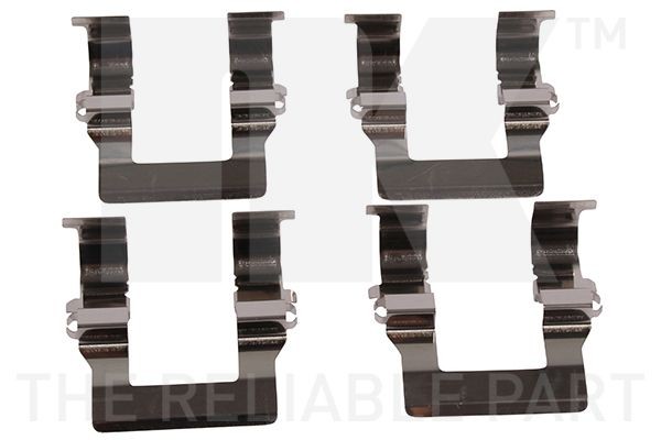 ремкомплект тормозных колодок пер.+зад.!\ Mitsubishi L200/L300/L400 2.0/2.4/2.5T 7930194 NK