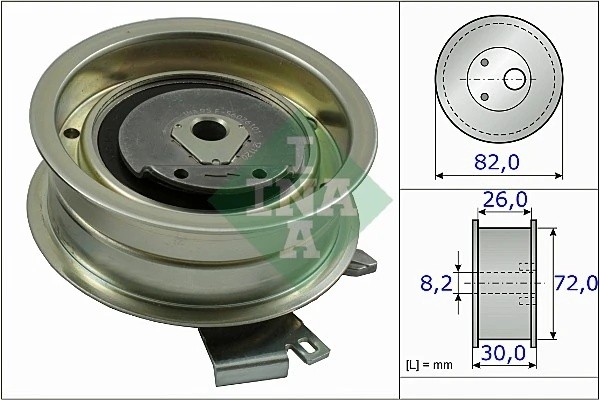 Ролик натяжной ГРМ VW PASSAT (3B) 1.6/2.0 531020320 531 0203 20 INA