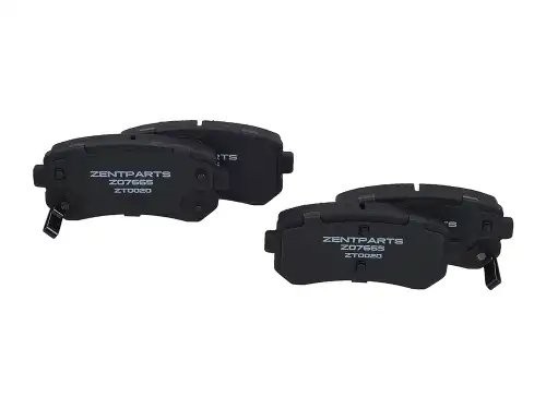 колодки тормозные дисковые! Hyundai Accent,Kia Rio 1.4i/1.6i 16V/1.5CRDi 05> Z07665 ZENTPARTS