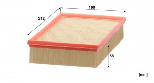 Фильтр воздушный VW T5 (03-) MANN C32191 MANN FILTER