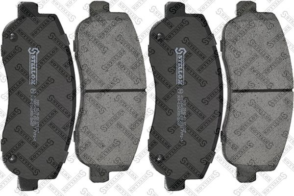 колодки дисковые передние! с антискрип. пл.\ Renault Master IV, Opel Movano 2.3C 000-004B-SX STELLOX
