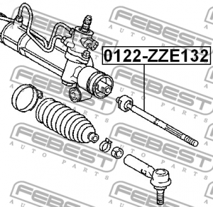 Тяга рулевая 0122-ZZE132 0122-ZZE132 FEBEST