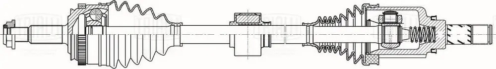 Привод Лада Vesta SW (15-) 1.8i КПП JH3/JR5 (перед. прав.) (AR 860) AR 860 TRIALLI