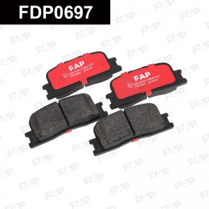 FDP0697 колодки дисковые! задние\ Toyota Highlander/Camry 01> FDP0697 FAP