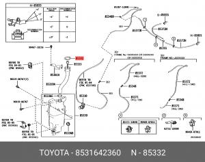 TOYOTA RAV 4 (2013>) 85316-42360 TOYOTA