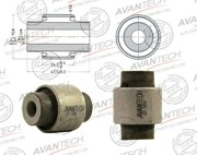 Сайлентблок переднего верхнего рычага Avantech ASB0316 AVANTECH