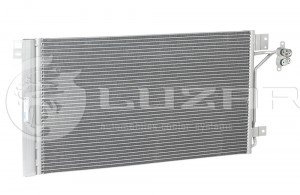 Радиатор кондиционера с ресивером LRAC18H7 LRAC18H7 LUZAR