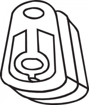 Крепеж FORD Mondeo (92-96) глушителя BOSAL 255-052 BOSAL